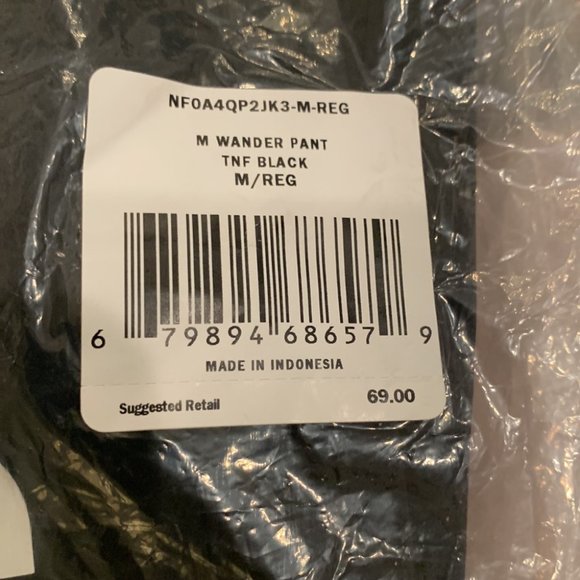 The North Face Men’s Wander Pants Black - Picture 5 of 5